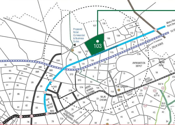Project location map
